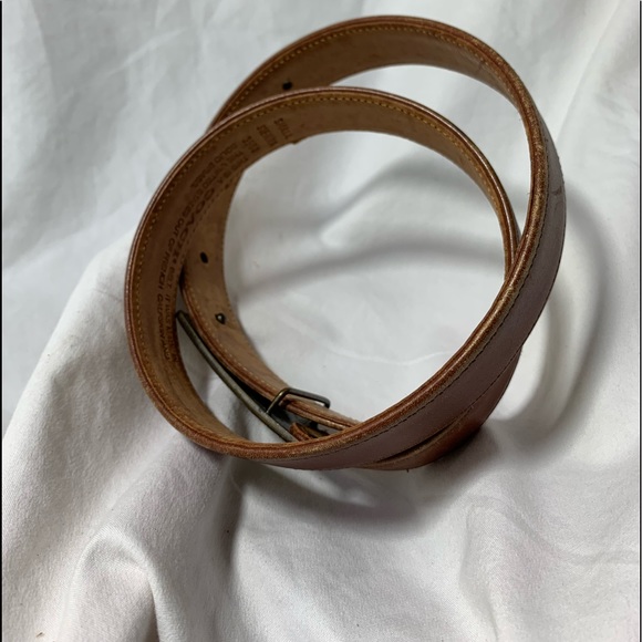 COACH Sienna 3908 tan leather belt small women main image 6